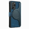thumbnail image 2 of Detachable Magnetic Case Wallet For Samsung Galaxy Note 20 Ultra Compatible with MagSafe Wireless Charging Phone Cover Multi Card Slots Cash Coin Zipper Pocket RFID Blocking, Blue, 2 of 13