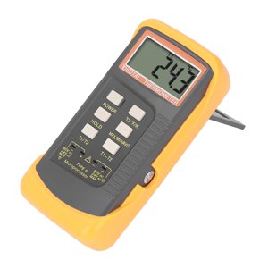 K Type , -50.0 degrees Celsius -1370.0 degrees Celsius  Digital Display Temperature Meter High Accuracy with 4 Cables for Workshop
