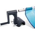 thumbnail image 4 of Intex: Solar Cover Reel - Fits 9-16' Rectangular Frame Pools, Interlocking Aluminum Adjustable Shaft, Hand Crank, Pool Accessory, Cover Not Included, 4 of 9