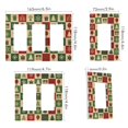 thumbnail image 2 of Yayeee Rocker Switch Wall Plate 1-Gang 4.6"x2.9" Home Decorative Outlet Cover, Christmas Plaid Pattern, 2 of 6