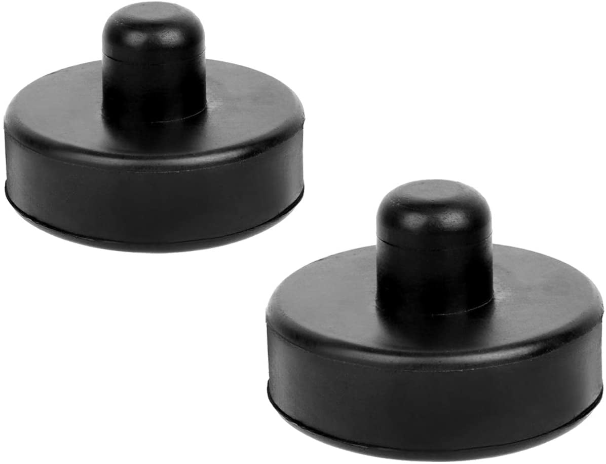 2 Pack 2 Pack Car Jack Lift Pad Adapter for Tesla Model 3 Rubber Jack Pads Protects Battery and Chassis 