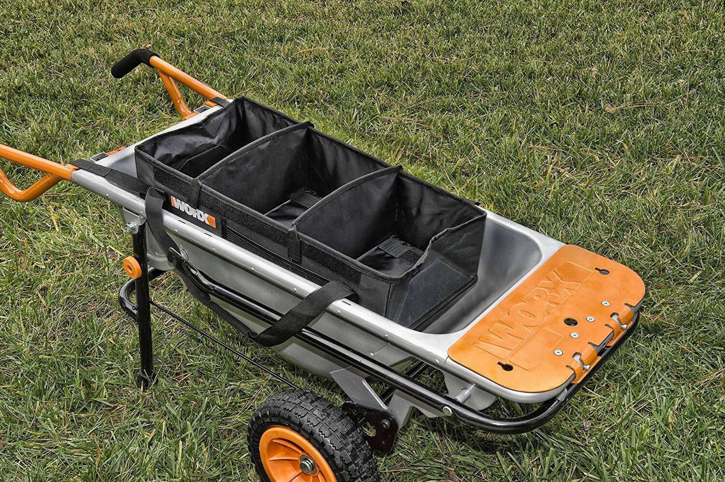 WORX Aerocart Wheelbarrow Tub Organizer - Thumbnail 3