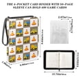 thumbnail image 3 of ALAZA Engineering Vehicles Trading Card Binder 4 Pocket Cards Collection Album 400 Folder Holder, 3 of 6