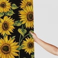 thumbnail image 3 of Patifu Sunflowers Shower Curtain Set with Hooks, Premium Polyester Fabric, Waterproof, Easy Installation, HD Print, Bathroom Decor 69"x72, 3 of 7