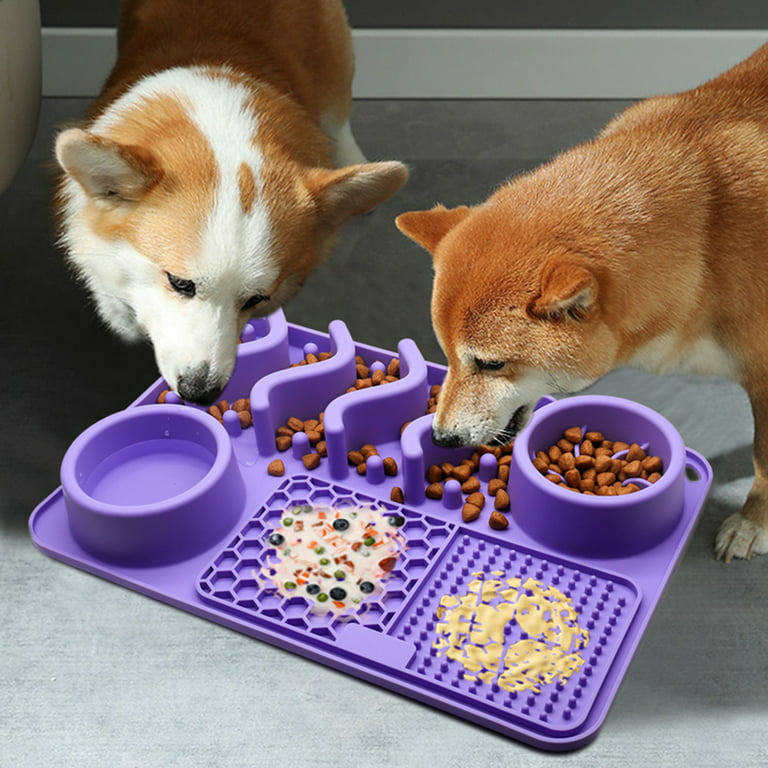 Dog Lick Treat Mat Dog Licking Mat Dog Cat Training Lick Food Mat