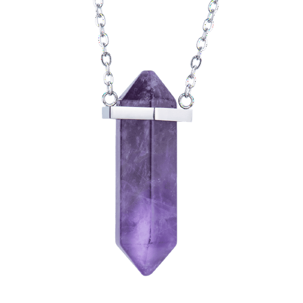 Collar para Mujer LuckyLy Orly Cuarzo Rosa Blanco Amatista Turquesa UNITALLA