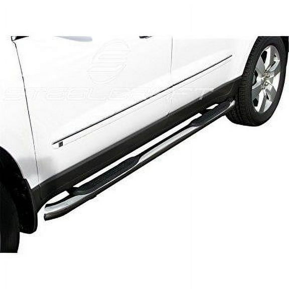 Steelcraft Automotive 203800 STC203800 07-16 ACADIA/07-10 OUTLOOK/08-12 ENCLAVE/09-16 TRAVERSE 3IN BLACK NERF BAR