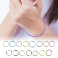 thumbnail image 4 of Seitruly Paquete de 10 pulseras de silicona Decoraciones de moda flexibles Accesorios de juego de rol para bares Discotecas Fiestas temáticas Type3 NO3, 4 of 6