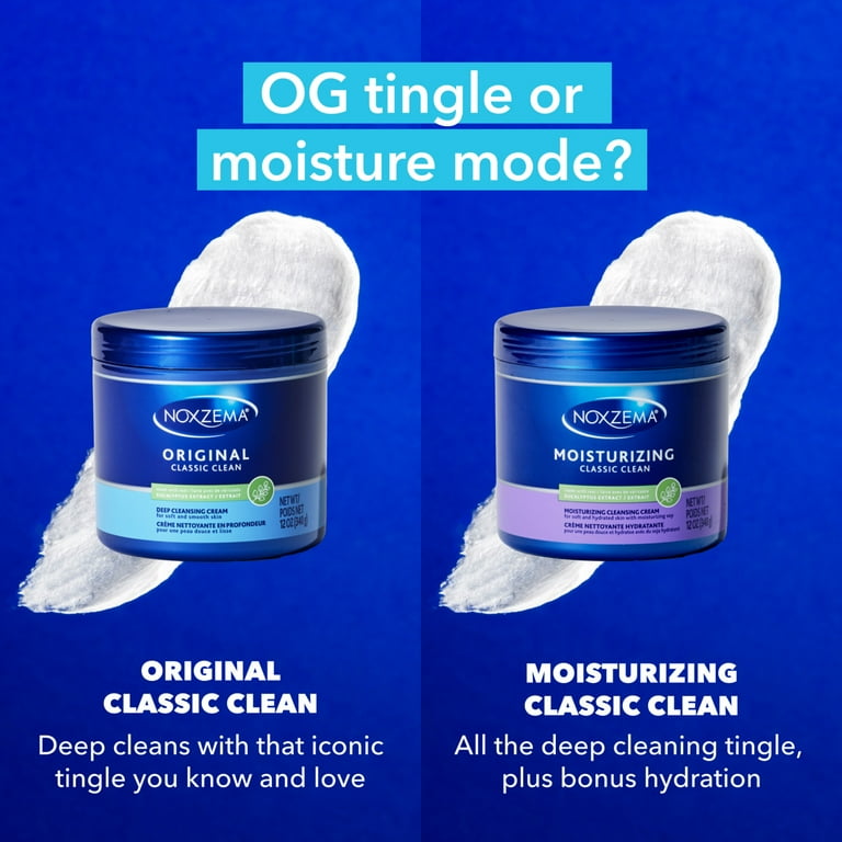 Noxzema Classic Clean Original Deep Cleansing Cream, 12 Ounce, 6