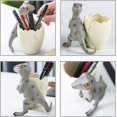 thumbnail image 3 of Lindo portalápices, divertido accesorio de escritorio con forma de dinosaurio, organizador de bolígrafos para el hogar y la oficina, suministros decorativos, 3 of 5