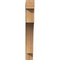 thumbnail image 2 of Ekena Millwork 4"W x 30"D x 30"H Westlake Block Rough Sawn Bracket, Western Red Cedar, 2 of 25