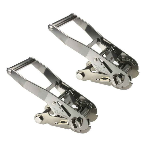 Long Wide Handle Stainless Steel T-304 Ratchet for 2" webbing