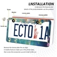 thumbnail image 4 of Wisteria Flower Blurred Painting License Plate Frames - Universal Aluminum License Plate Covers with Screws, 2 Pack Holder Car Accessories for Front and Rear Plates Home Decor, 4 of 6