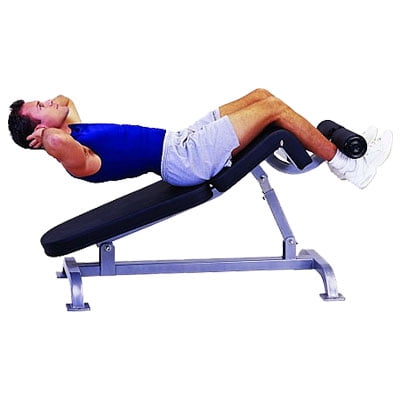 Quantum Adjustable Situp Decline Bench Walmart Com