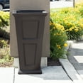 thumbnail image 2 of Mayne Fairfield 24 Gallon Polyethylene Trash Can, Espresso, 2 of 3