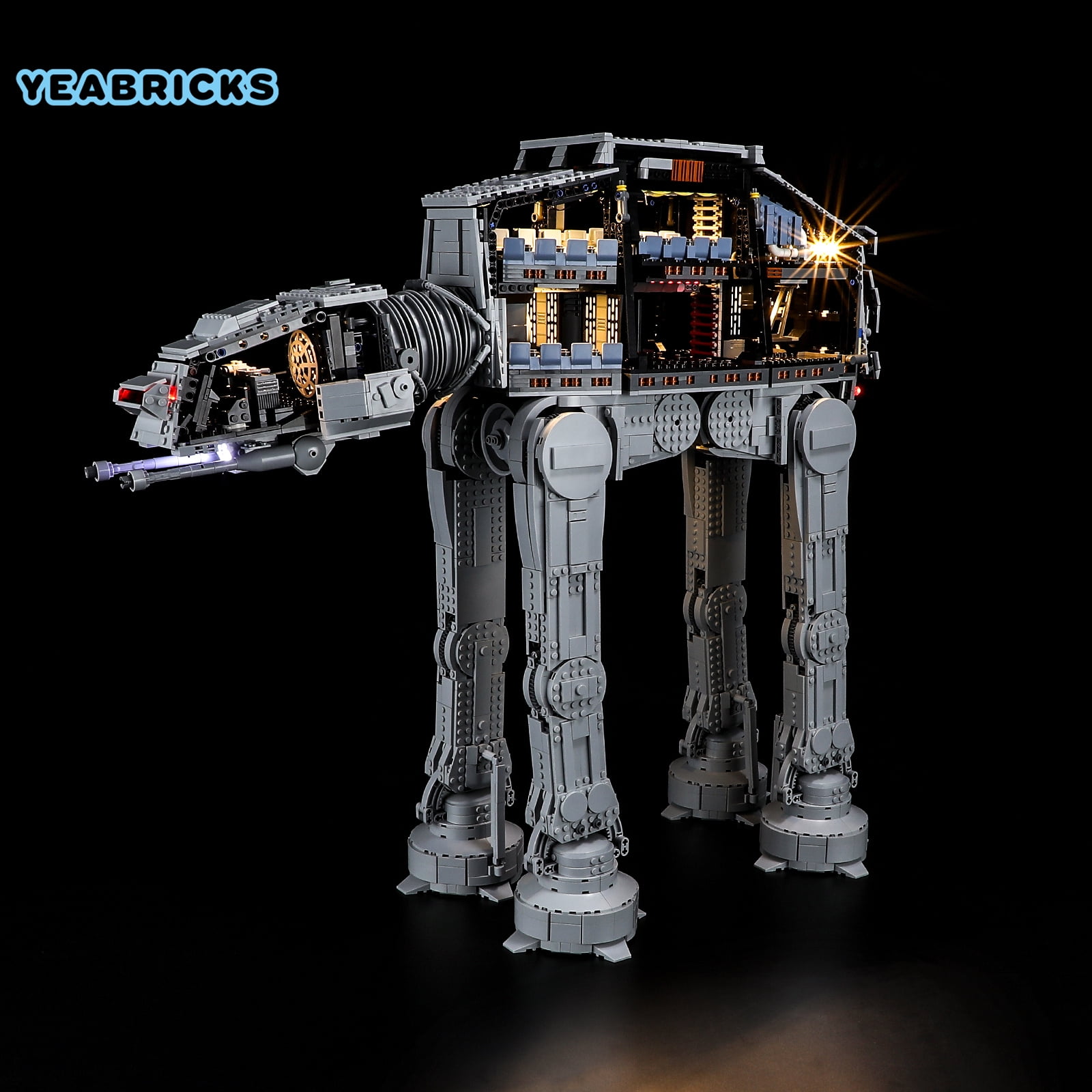 YEABRICKS LED Lighting Kit Compatible with Legos Star Wars ATAT 75313