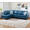 Blue-A, variant on Caberryne Leather Sectional Sofa for Living Room Furniture Set,Ginger L-Shape Sofa Couch with Facing Left Chaise for Living Room/Office/Lounge/Apartment