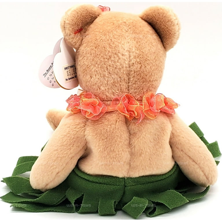 Ty Beanie Babies Collection: Alana the Bear Stuffed Toy, MWMT's