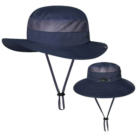 Womens Sun Hat Wide Birm Bucket Hat Boonie Hat For Fishing Hiking Garden Beach Outdoor Unisex