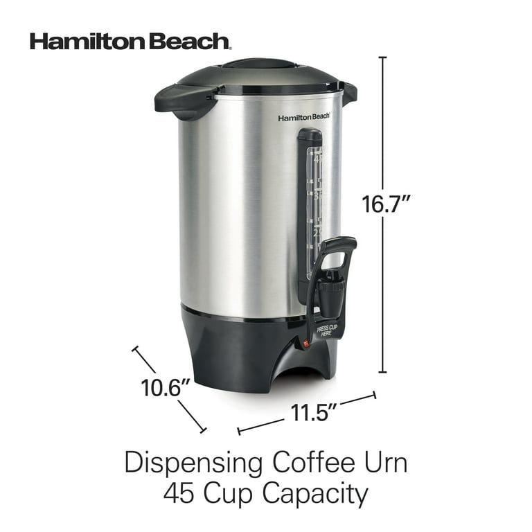 Hamilton Beach® Coffee Urn, 45 Cup Capacity
