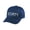 Navy, variant on Graphic Embroidered Cap, Adjustable 6-Panel Cotton Twill, Navy with White Border