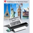 thumbnail image 2 of Impresora portátil inalámbrica Phomemo M08F para viajes, impresora térmica Bluetooth compatible con papel tamaño carta (8,5" x 11"), pequeña, sin tinta, compatible con iOS, Android y portátiles para c, 2 of 5