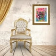 thumbnail image 3 of Dean Russo Collection 20x24 Gold Ornate Wood Framed with Double Matting Museum Art Print Titled - Cosmic Trash Panda for Universal Peace, 3 of 4