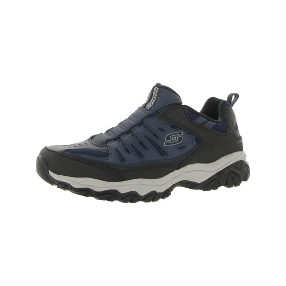 Skechers Afterburn Wonted Memory Fit Mens Slip on Shoes, Sporty Trainer Sneakers