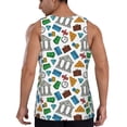 thumbnail image 3 of Gaeub Art Of Livings Men's Athletic Tank Top, Workout Sleeveless Shirts, Running Tank Tops for Gym, Running, Training - Medium, 3 of 9