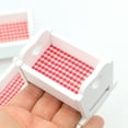 thumbnail image 6 of Rocking Cradle with Bedding For Jointed Dolls And Miniature Dollhouses Nursery Room Scene Display Decoration, 6 of 8