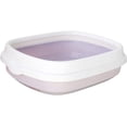 thumbnail image 3 of GIRO PET Arenero para Gatos con Pala Recogedora Pequeña 40x33.5x12 Cm (Violeta), 3 of 5