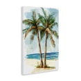 thumbnail image 2 of Stupell Industries Coastal Illustrated Palm Tree Duo Canvas Art, 30 x 45, by Petals Prints Design, 2 of 8