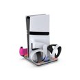 thumbnail image 5 of For PS VR2 controler charging base PS5 multi-function cooling charger station Dock stand for PS5 Slim PRO host Console Cooler, 5 of 6