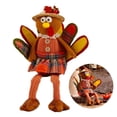 thumbnail image 2 of Stuffed Turkey Doll Home Decor Thanksgiving Plush Turkey Decor Toy Festivals Celebration Great Gift for Family Female turkey, 2 of 9