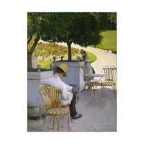 Trademark Fine Art 'The Orange Trees' Canvas Art by Gustave Caillebotte