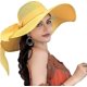 thumbnail image 1 of Women's Wide Brim Sun Protection Straw Hat,folable Floppy Hat,summer Uv Protection Beach Cap, 1 of 5