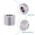 thumbnail image 5 of 10x Beads 304 Stainless Steel Metal Column Large Hole Loose Spacers Craft 11mm, 5 of 11