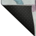 thumbnail image 5 of Addison Rugs Chantille Indoor/Outdoor Contemporary Abstract Teal Machine Washable Rectangle Rug, 5' x 7'6", 5 of 8
