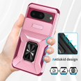 thumbnail image 2 of Funda para GANGXUN Google Pixel 8 - Soporte metálico, Función magnética, Rosa, 2 of 5