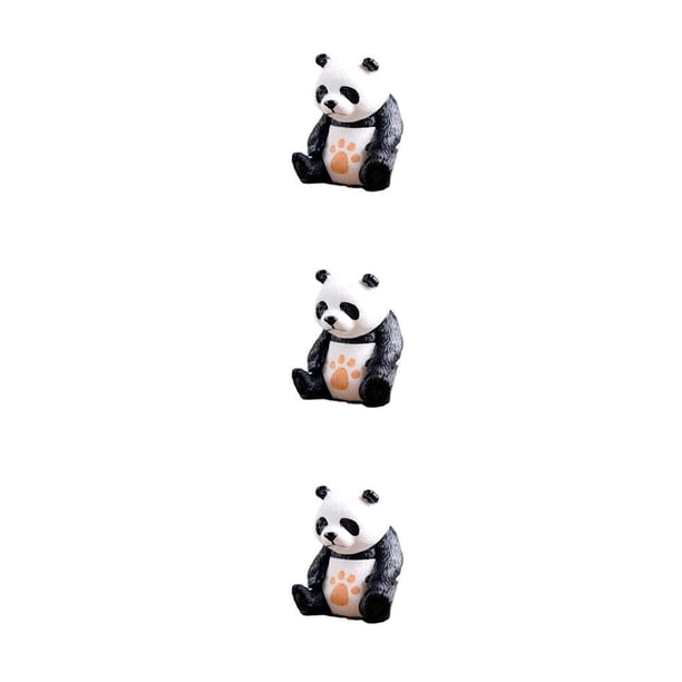 Toystoory Adornos de pastel de juguete de Panda, pantalla de diferencia de alto nivel, estilo aleatorio, accesorios de paisajismo DIY, adorno decorativo Type4 NO4 Toystoory CBP205412