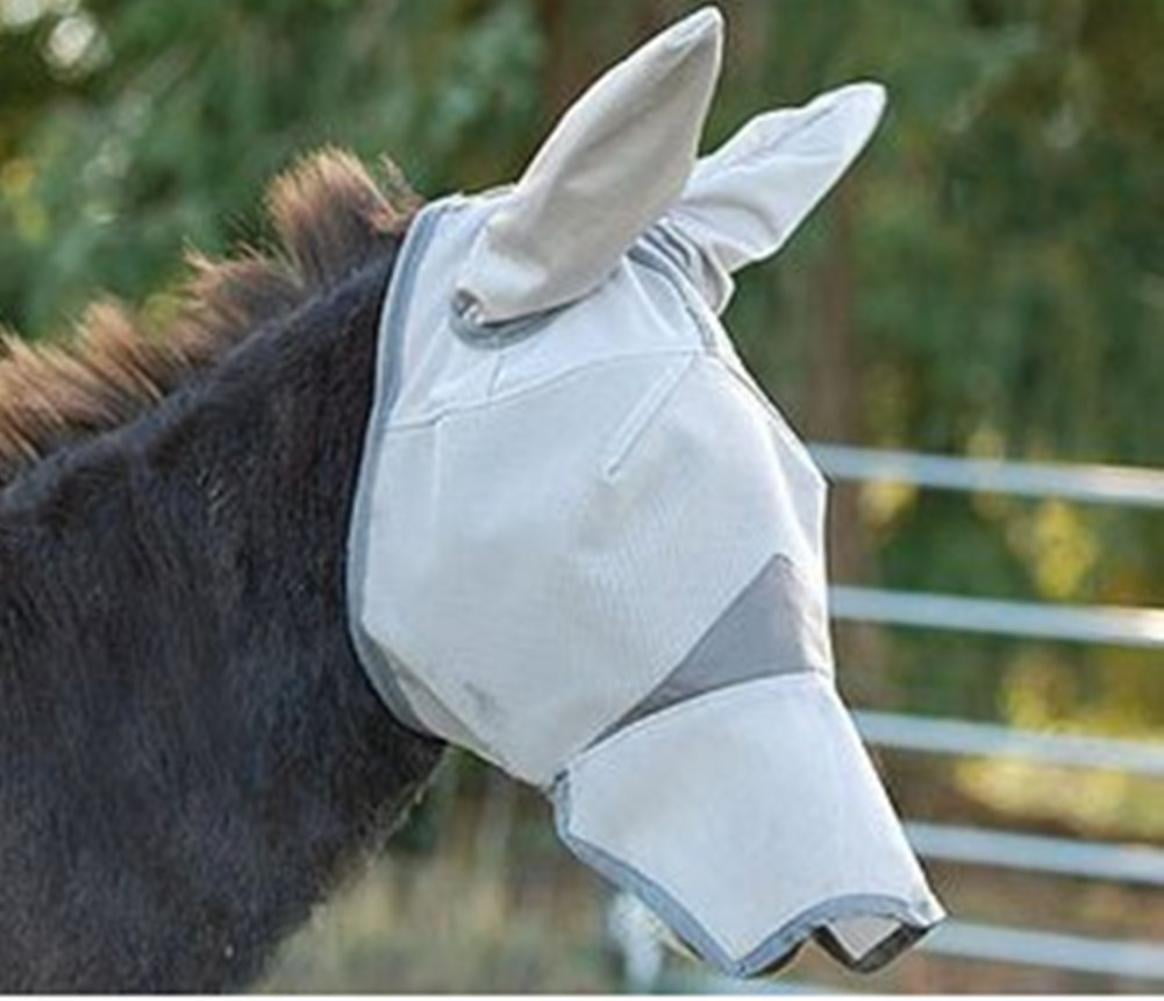CASHEL FLY MASK CRUSADER FOAL STANDARD COVERS EARS MULE Horse SUN PROTECTION 