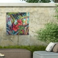 thumbnail image 4 of Nanette Oleson 'Splash Of The Tropics II' Outdoor Canvas 24x32, 4 of 5