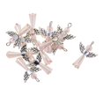 thumbnail image 4 of 12 Piezas De Aleación De ángel, Colgantes Acrílico, Colgante Colgantes Para Joyería, Manualidades De Bricoje - Rosado Gloria Colgante de dijes de ángel, 4 of 9