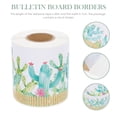 thumbnail image 2 of 1 Roll Bulletin Border Sticker Classroom Decoration Blackboard Border Decal Cactus Sticker, 2 of 5