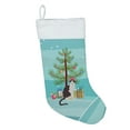 thumbnail image 2 of Oriental Bicolor Cat Merry Christmas Christmas Stocking 13.5 in x 18 in, 2 of 2