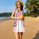 thumbnail image 3 of Fotbe High Heel Shoes Butterfly Vestido de Verano sin Mangas para Mujer – Vestido Midi Línea A, Estilo Camiseta Floral, Vestido Playero Casual y Fluido, 3 of 7