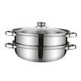 thumbnail image 4 of ACDANC 2026 New Steamer Pot 27.5Cm/10.83Inch Steamer for Cooking for Dumpling Vegetable Meat for Steaming Dumplings, Vegetables, Meats, Fish, Healthy Cooking, Home Kitchens, Asian Cuisine., 4 of 6