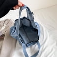 thumbnail image 3 of Bolso de hombro informal Bolso de mensajero de hombro de mezclilla para viajes diarios (azul claro) Tmvgtek Para Estrenar, 3 of 9