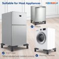 thumbnail image 2 of Base ajustable para mini refrigerador KOVOSCH 43-66 cm gris, 2 of 6