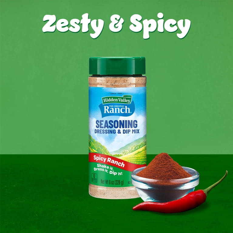 spicy ranch dressing Rancho De Chimayo Hidden Valley Gluten Free Spicy